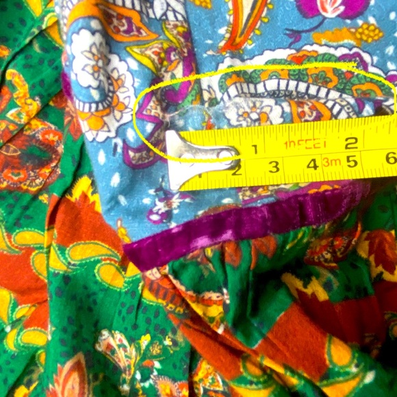 Bohemian Paisley Maxi Skirt - Multicolor - Picture 9 of 11